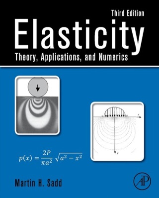 Cover image: Elasticity: Theory, Applications, and Numerics 3rd edition 9780124081369