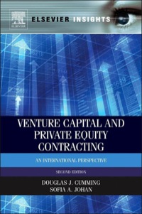 Cover image: Venture Capital and Private Equity Contracting: An International Perspective 2nd edition 9780124095373