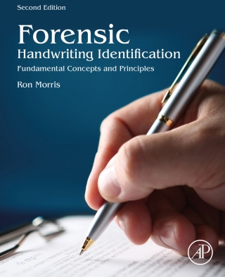 Cover image: Forensic Handwriting Identification 2nd edition 9780124096028