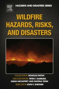 Imagen de portada: Wildfire Hazards, Risks, and Disasters 9780124104341