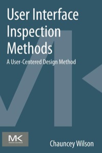 Omslagafbeelding: User Interface Inspection Methods 9780124103917
