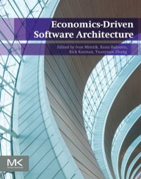 Imagen de portada: Economics-Driven Software Architecture 9780124104648