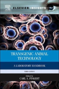 Cover image: Transgenic Animal Technology: A Laboratory Handbook 3rd edition 9780124104907