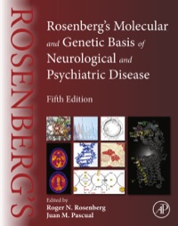 Imagen de portada: Rosenberg's Molecular and Genetic Basis of Neurological and Psychiatric Disease 5th edition 9780124105294