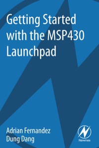 Cover image: Getting Started with the MSP430 Launchpad 1st edition 9780124115880