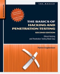 Cover image: The Basics of Hacking and Penetration Testing: Ethical Hacking and Penetration Testing Made Easy 2nd edition 9780124116443
