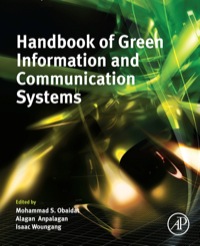 表紙画像: Handbook of Green Information and Communication Systems 9780124158443