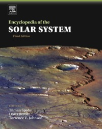 Cover image: Encyclopedia of the Solar System 3rd edition 9780124158450