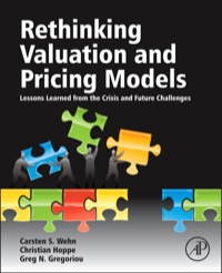 表紙画像: Rethinking Valuation and Pricing Models: Lessons Learned from the Crisis and Future Challenges 9780124158757