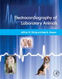 صورة الغلاف: Electrocardiography of Laboratory Animals 9780124159365