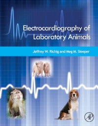 Omslagafbeelding: Electrocardiography of Laboratory Animals 9780124159365