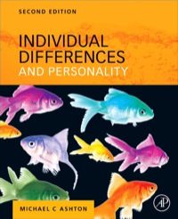 Titelbild: Individual Differences and Personality 2nd edition 9780124160095