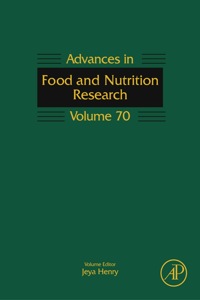 Imagen de portada: Advances in Food and Nutrition Research 1st edition 9780124165557