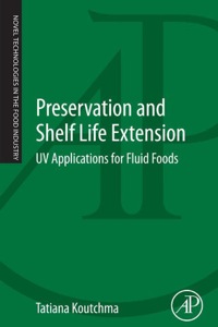Imagen de portada: Preservation and Shelf Life Extension: UV Applications for Fluid Foods 9780124166219