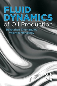 Cover image: Fluid Dynamics of Oil Production 9780124166356