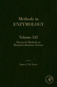 Imagen de portada: Research Methods in BIomineralization Science 9780124166172