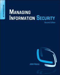 Imagen de portada: Managing Information Security 2nd edition 9780124166882