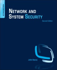 表紙画像: Network and System Security 2nd edition 9780124166899