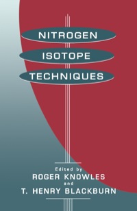 Titelbild: Nitrogen Isotope Techniques 9780124169654