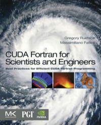 صورة الغلاف: CUDA Fortran for Scientists and Engineers: Best Practices for Efficient CUDA Fortran Programming 9780124169708