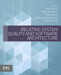 Cover image: Relating System Quality and Software Architecture 9780124170094