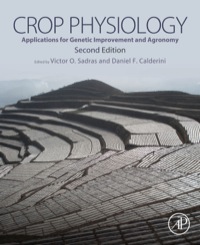 Imagen de portada: Crop Physiology: Applications for Genetic Improvement and Agronomy 2nd edition 9780124171046