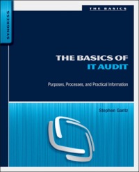Cover image: The Basics of IT Audit: Purposes, Processes, and Practical Information 9780124171596