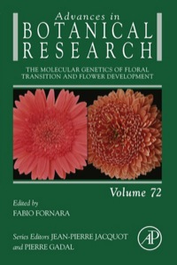 Cover image: The molecular genetics of floral transition and flower development 9780124171626