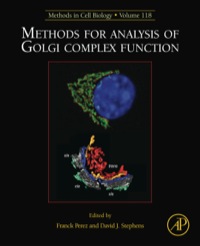 Imagen de portada: Methods for analysis of Golgi complex function: Methods in Cell Biology 9780124171640