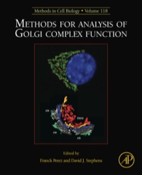 Cover image: Methods for analysis of Golgi complex function: Methods in Cell Biology 9780124171640