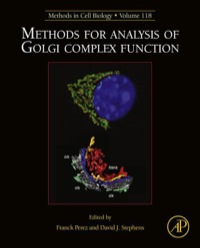 Cover image: Methods for analysis of Golgi complex function: Methods in Cell Biology 9780124171640