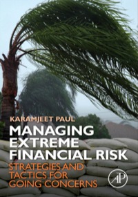 Cover image: Managing Extreme Financial Risk: Strategies and Tactics for Going Concerns 9780124172210