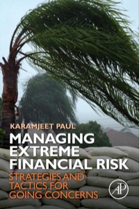 صورة الغلاف: Managing Extreme Financial Risk: Strategies and Tactics for Going Concerns 9780124172210