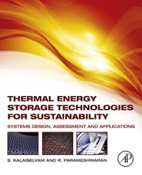 Immagine di copertina: Thermal Energy Storage Technologies for Sustainability: Systems Design, Assessment and Applications 9780124172913