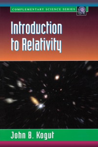 صورة الغلاف: Introduction to Relativity: For Physicists and Astronomers 9780124175617