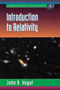 Imagen de portada: Introduction to Relativity: For Physicists and Astronomers 9780124175617