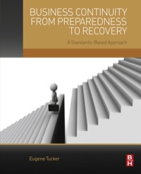 Cover image: Business Continuity from Preparedness to Recovery: A Standards-Based Approach 9780124200630
