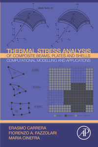 Imagen de portada: Thermal Stress Analysis of Composite Beams, Plates and Shells 9780124200661