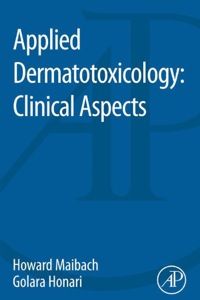 Immagine di copertina: Applied Dermatotoxicology: Clinical Aspects 9780124201309
