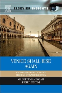 表紙画像: Venice Shall Rise Again: Engineered Uplift of Venice Through Seawater Injection 9780124201446