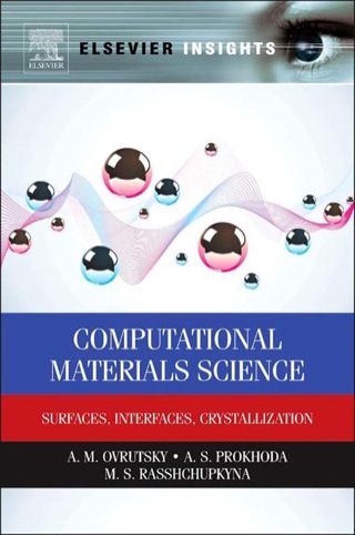 Imagen de portada: Computational Materials Science: Surfaces, Interfaces, Crystallization 9780124201439