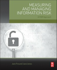 Titelbild: Measuring and Managing Information Risk: A FAIR Approach 9780124202313