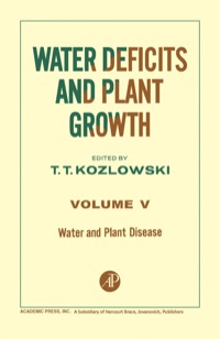 صورة الغلاف: Water and Plant Disease 9780124241558