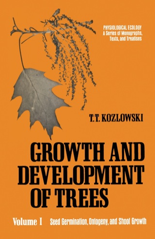 Cover image: Seed Germination, Ontogeny, and Shoot Growth 1st edition 9780124242012