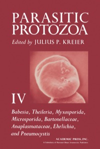 Cover image: Babesia, Theileria, Myxosporida, Microsporida, Bartonellaceae, Anaplasmataceae, Ehrlichia, and Pneumocystis 9780124260047