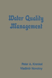 Cover image: Water Quality Management 1st edition 9780124261501