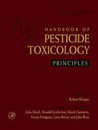 表紙画像: Handbook of Pesticide Toxicology, Two-Volume Set: Principles and Agents 2nd edition 9780124262607