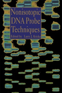 صورة الغلاف: Nonisotopic DNA Probe Techniques 9780124262966