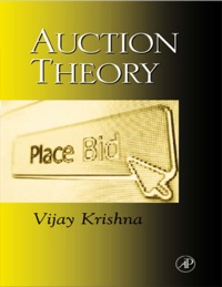 صورة الغلاف: Auction Theory 9780124262973