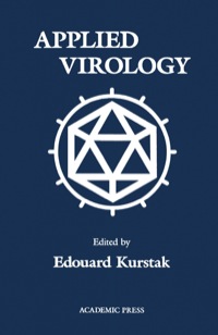 Imagen de portada: Applied Virology 1st edition 9780124296015